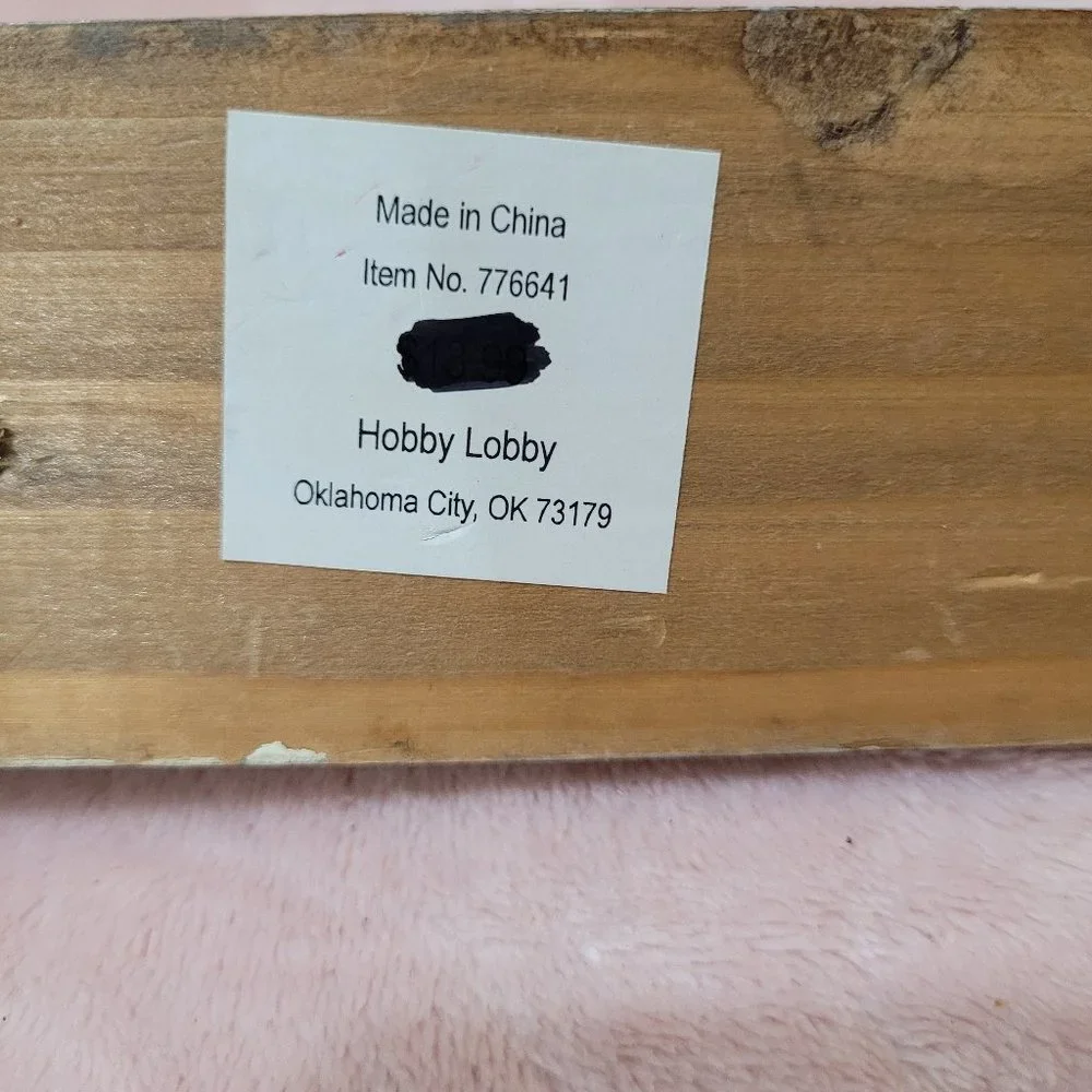 Hobby Lobby coat hanger